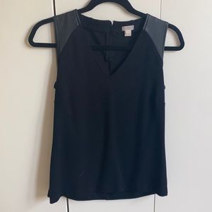 J crew black size small tank